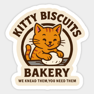 Kitty Biscuits Bakery Sticker